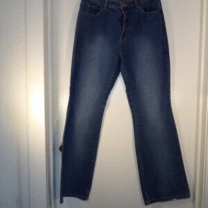 Carolina Blues High Rise Boot Cut Mom Jeans Sz 14 Tall